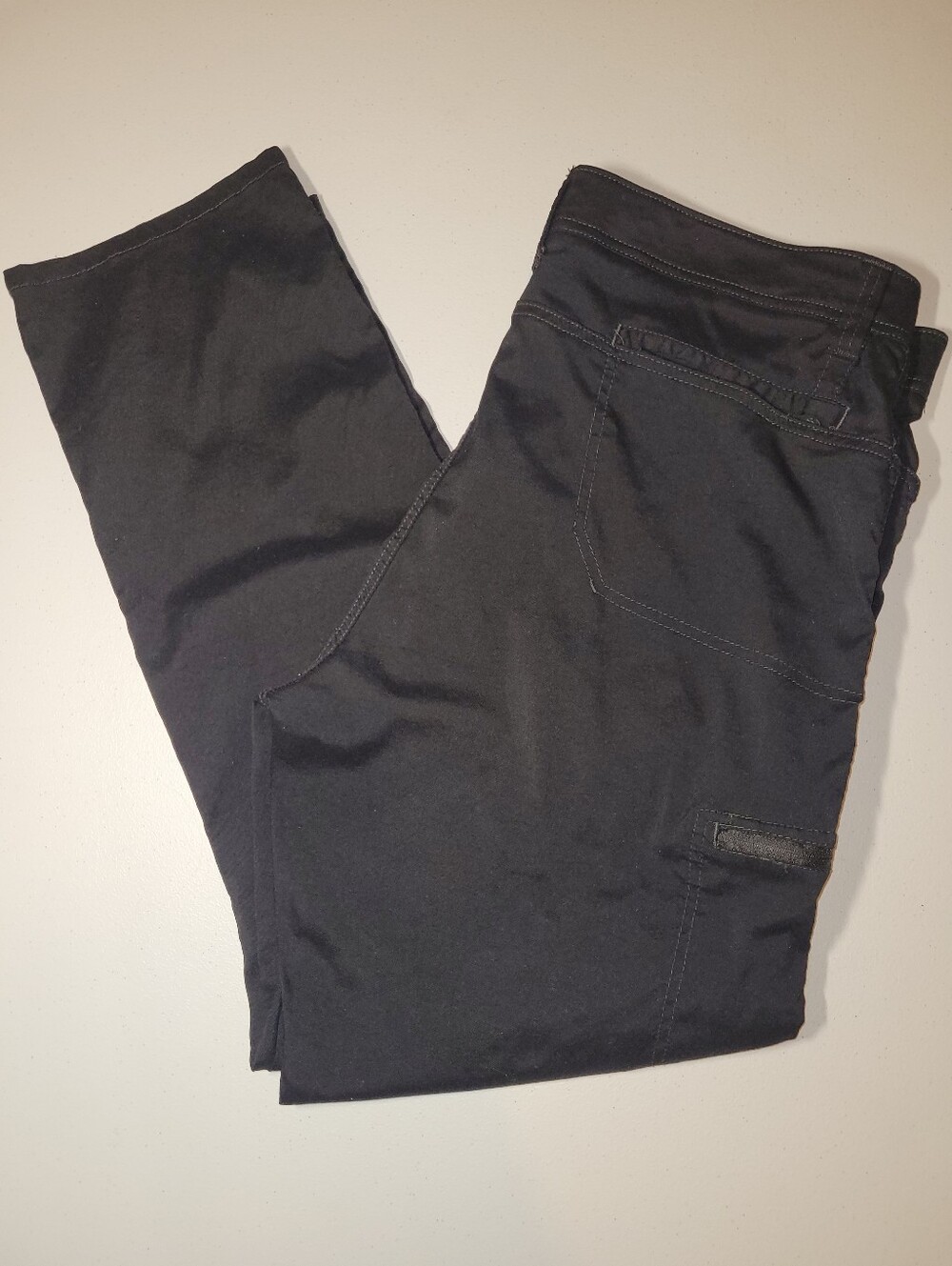 Wrangler Work Wear, Men's Black Cargo Utility Pants, 40/30